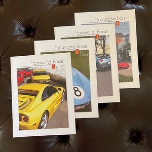 EXRREMELY RARE! Ferrari Club quarterly magazines from 2009- immaculate condition